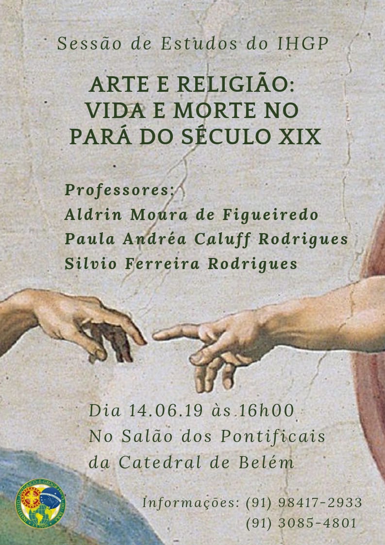 CARTAZ SESSÃO ESTUDO IHGP - CATEDRAL 2019