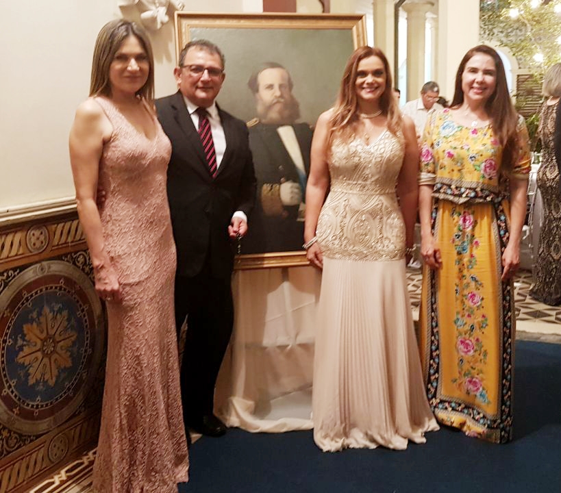 Dra Franssinete Florenzano - Dr Ernane Malato Nazaré e Paula - Jantar