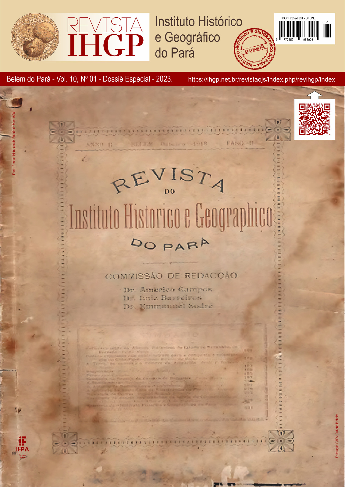 					Visualizar v. 10 n. 1 (2023): Revista do Instituto Histórico e Geográfico do Pará
				